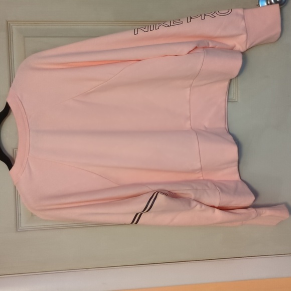 NWT Nike Pro Dri-fit XL Pink Sweater - Picture 6 of 7